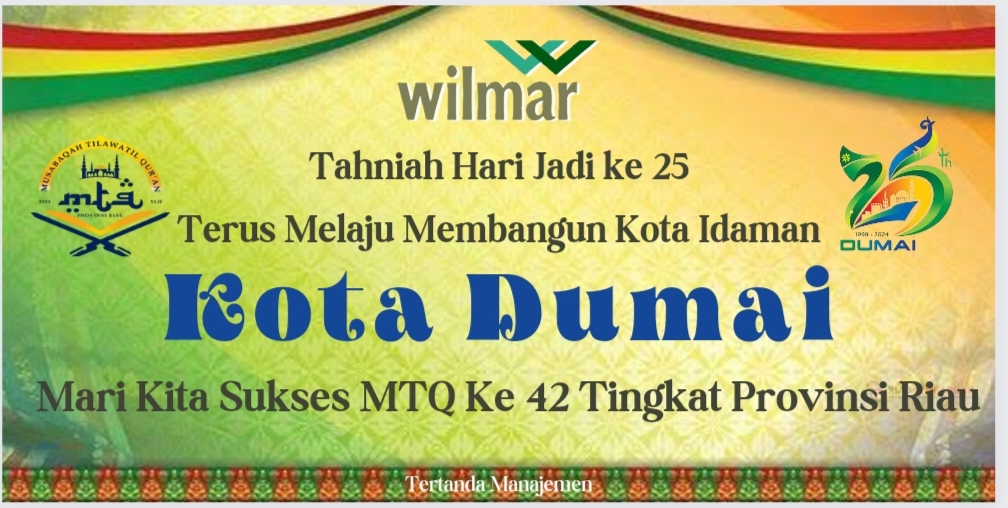 HUT Dumai & MTQ Riau 2024