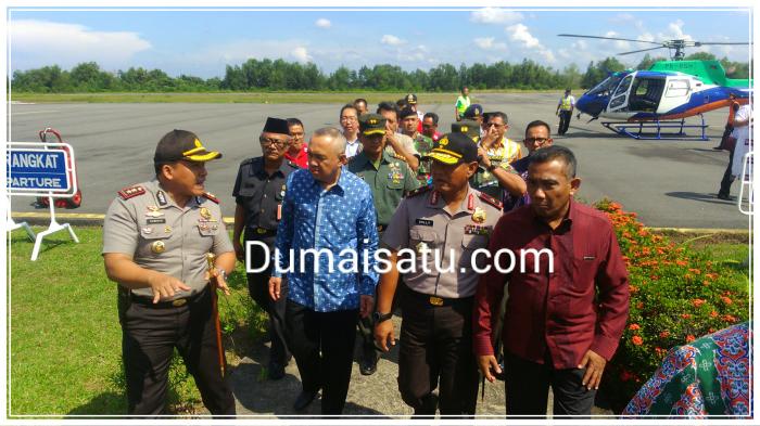Plt Gubernur Riau Kunjungi Tiga Sektor Pembangunan di Dumai 