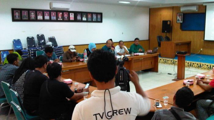 Diskes Riau Diskusi Bersama Media
