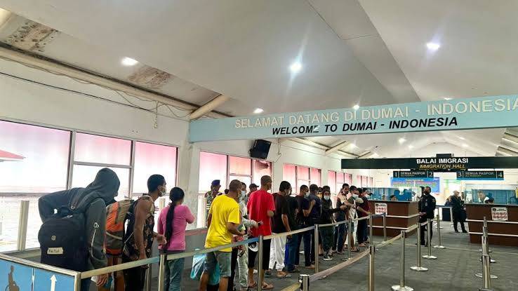180 Pekerja Migran Bermasalah di Malaysia Dipulangkan Melalui Dumai