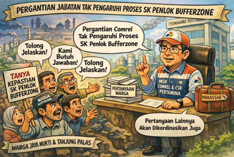 SK Penlok Bufferzone Masih Menggantung, Komunikasi Publik RU II Dumai Jadi Sorotan