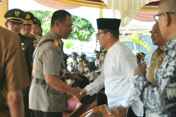 Walikota Dumai Hadiri Pelantikan 157 Bintara Polri Di SPN Pekanbaru