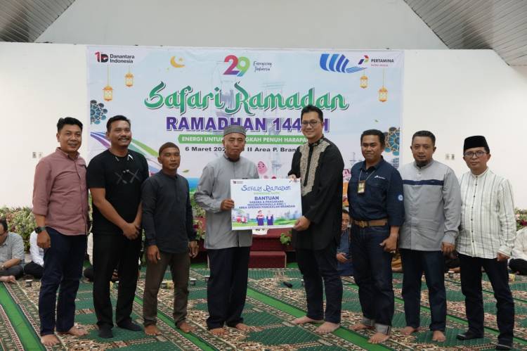 Dari Dumai hingga Brandan, Safari Ramadan Kilang Pertamina Dumai Berakhir di Sungai Pakning