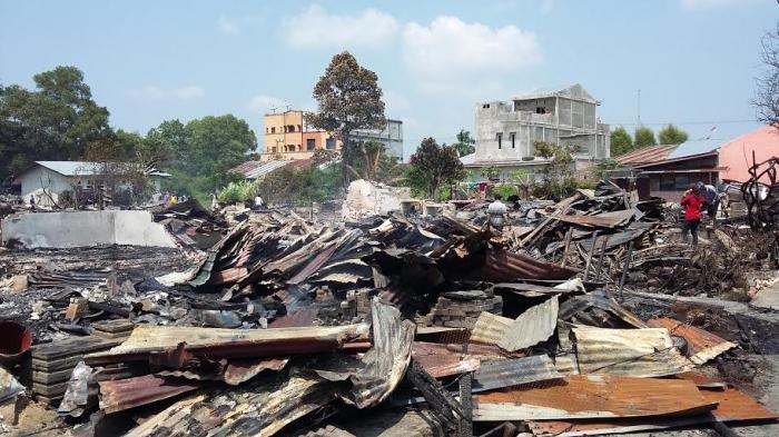 Korban Kebakaran di Dumai Butuh MCK dan Peralatan Sekolah