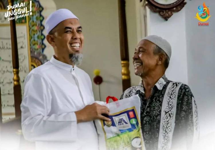 Alhamdulilah, Pemko Dumai Salurkan Dana Bantuan Guru Ngaji, Imam dan Gharim