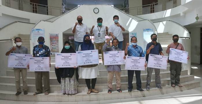 12 Pelaku UMKM Dapat Dana Kemitraan PT Pelindo I Cabang Dumai