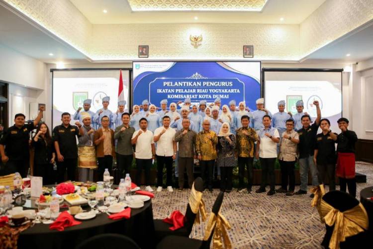 Sekdako Dumai Lantik Pengurus IPRY Komisariat Kota Dumai Periode 2025-2026