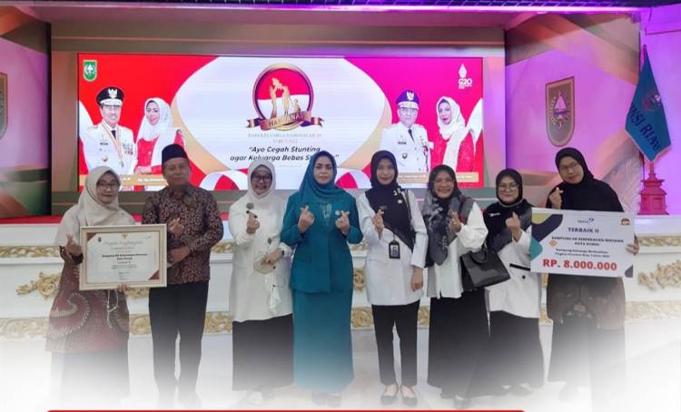 Dumai Raih Penghargaan Kampung KB Terbaik II Tingkat Provinsi Riau
