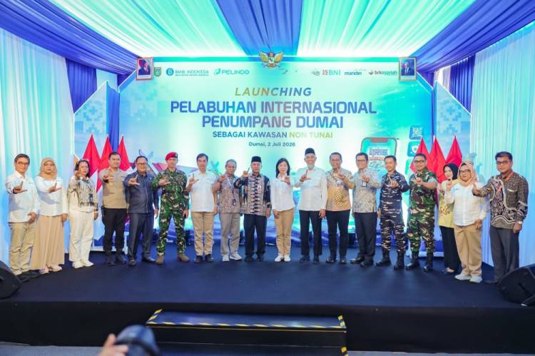 Walikota Paisal Dukung Pelabuhan Dumai sebagai Kawasan Non Tunai