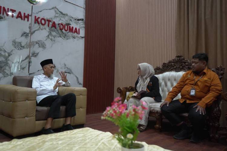 Sensus Ekonomi 2026, Walikota Dumai Dukung Pendataan BPS