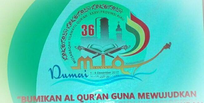 Walikota Dumai Launching Logo MTQ Riau 36