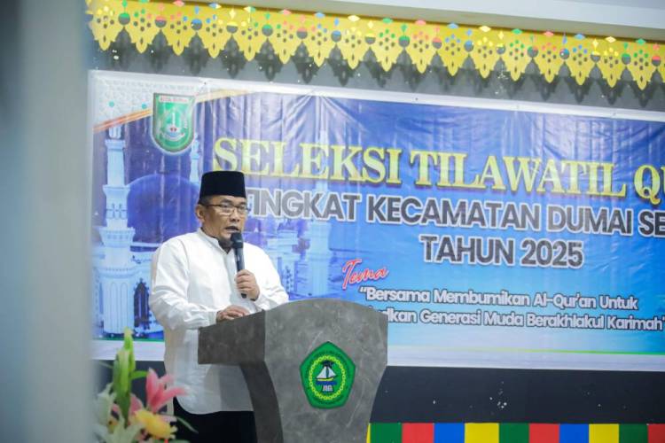 Wawako Resmi Buka STQ Kecamatan Dumai Selatan 2025
