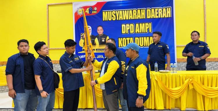 Muammar Khadafy Ketua Terpilih DPD AMPI Kota Dumai 2026-2031