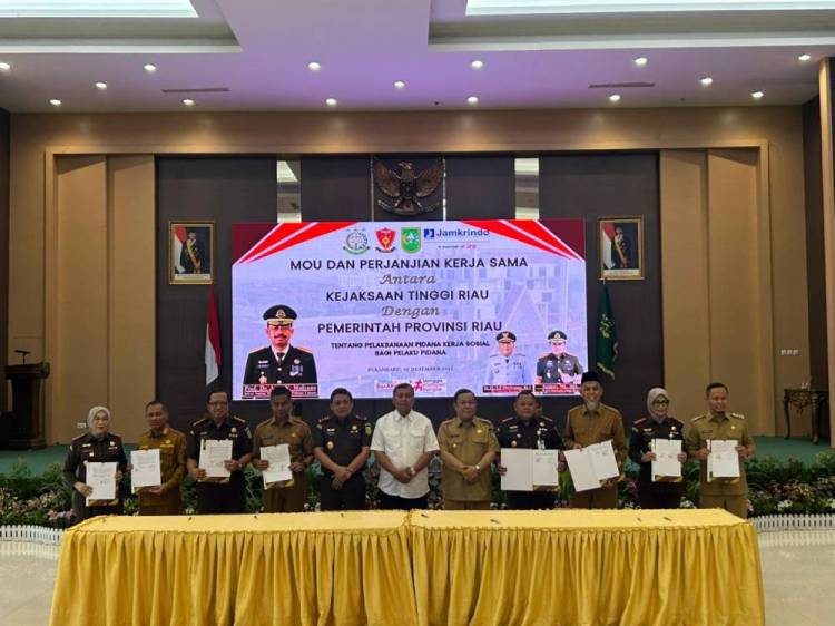 MoU Pidana Kerja Sosial, Walikota Dumai Dukung Penuh Implementasi Mulai 2026