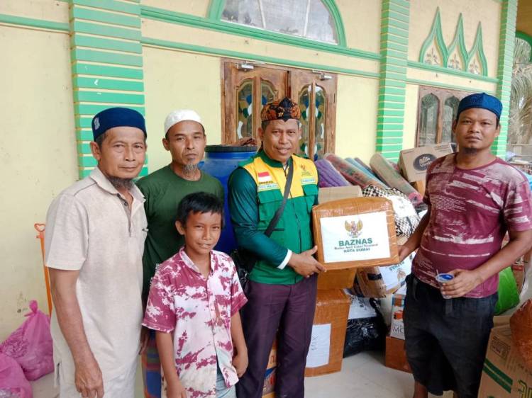 Kepedulian Dumai Tembus Batas Provinsi, Walikota Antar Langsung Bantuan ke Aceh Tamiang