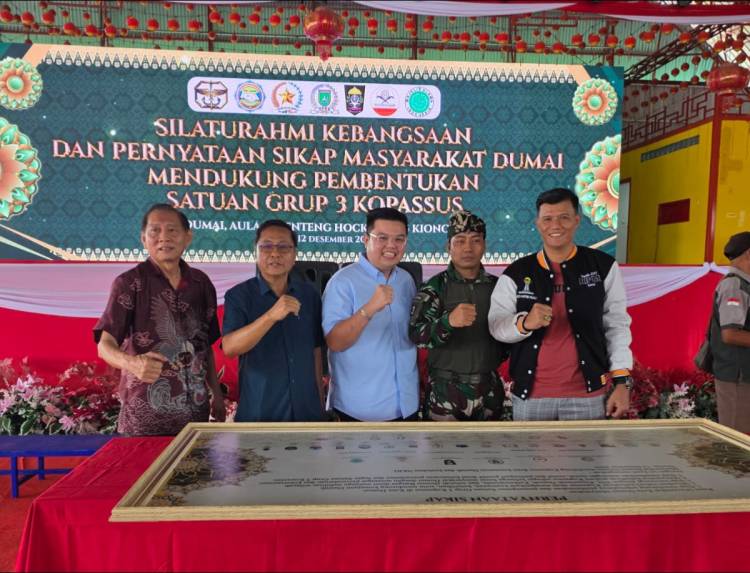 BPC HIPMI Dumai Dukung Pembentukan Grup 3 Kopassus Dorong Keamanan dan Investasi